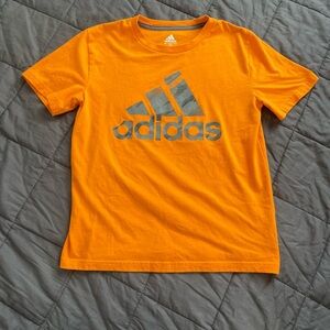 Adidas Orange T-Shirt with Logo